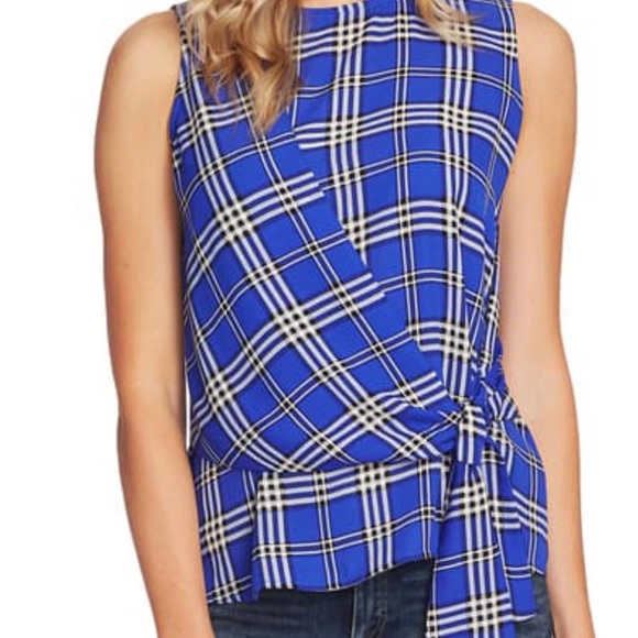 Vince Camuto Tops - VINCE CAMUTO | NEW | Highlander Plaid | Size Small